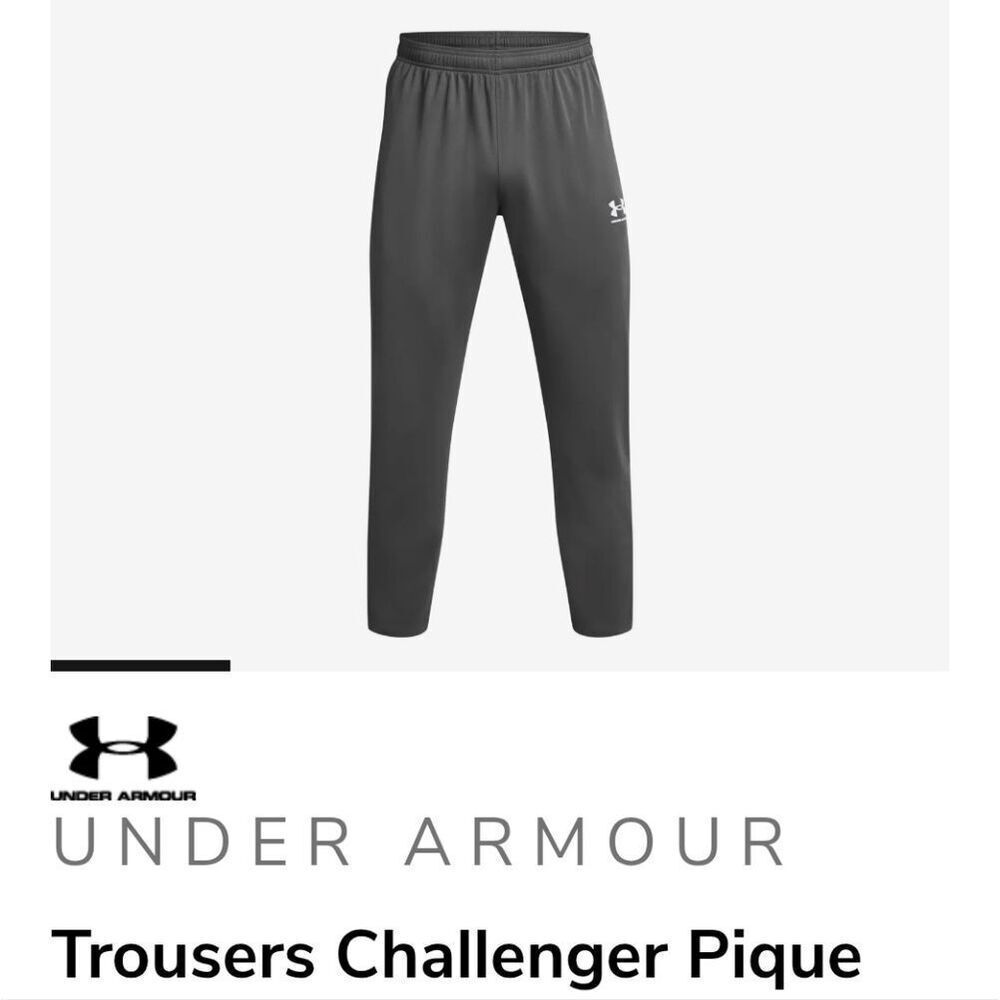 Under Armour Ankle Zipper Grey Joggers